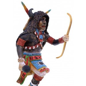 Hopi Buffalo Kachina Doll By Artist Keith Torres KS41825